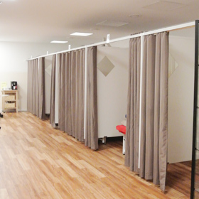 Impressionen: Großer Massageraum